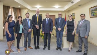 FBI Legal Attaché in Armenia and Georgia Visited the RA Investigative Committee; Issues on Further Cooperation Discussed (photos)